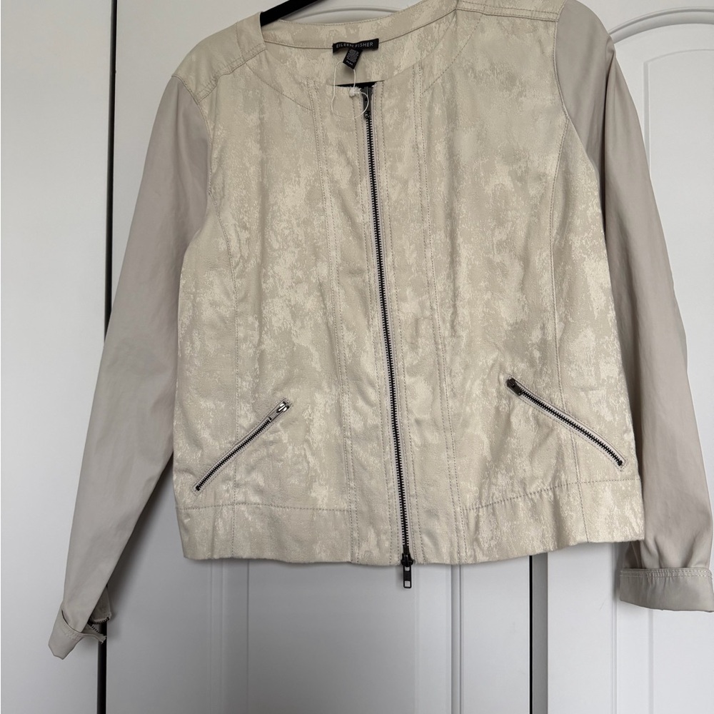 Elegant Cream Women's Jacket